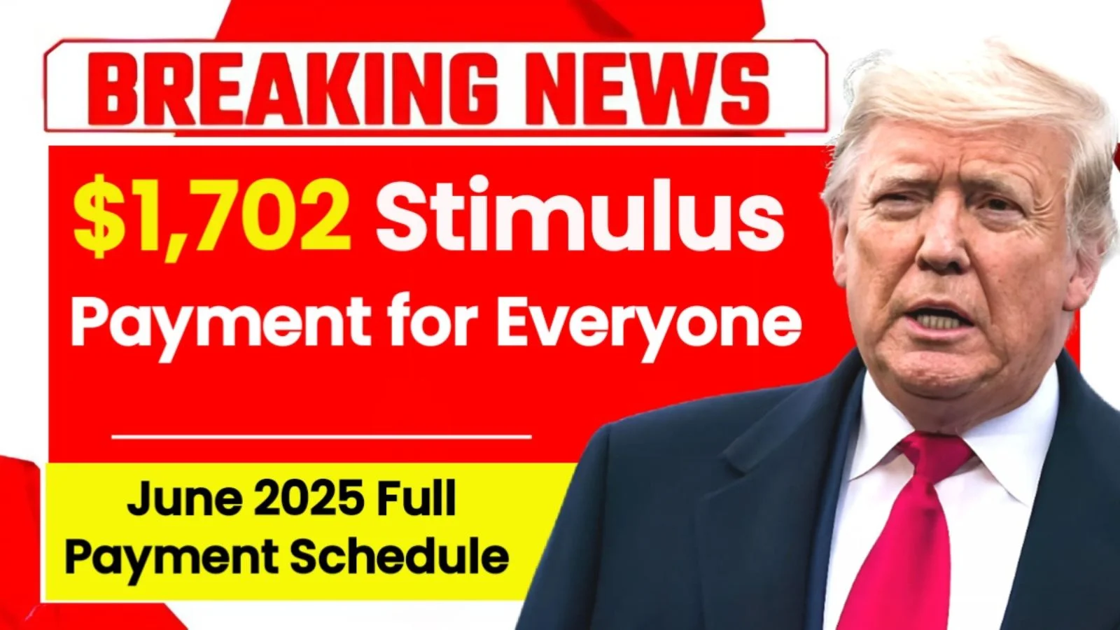 $1,702 Stimulus Payment in June 2025