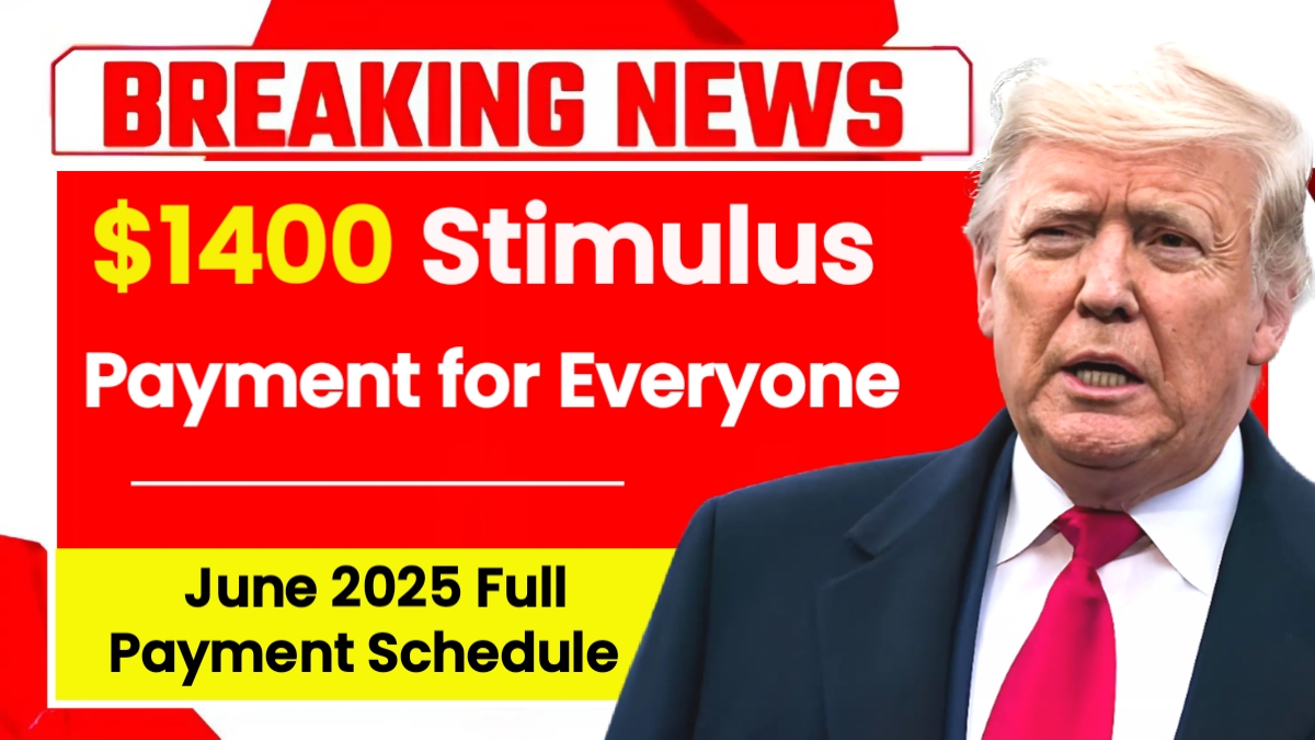 1400 Stimulus Payment for Everyone