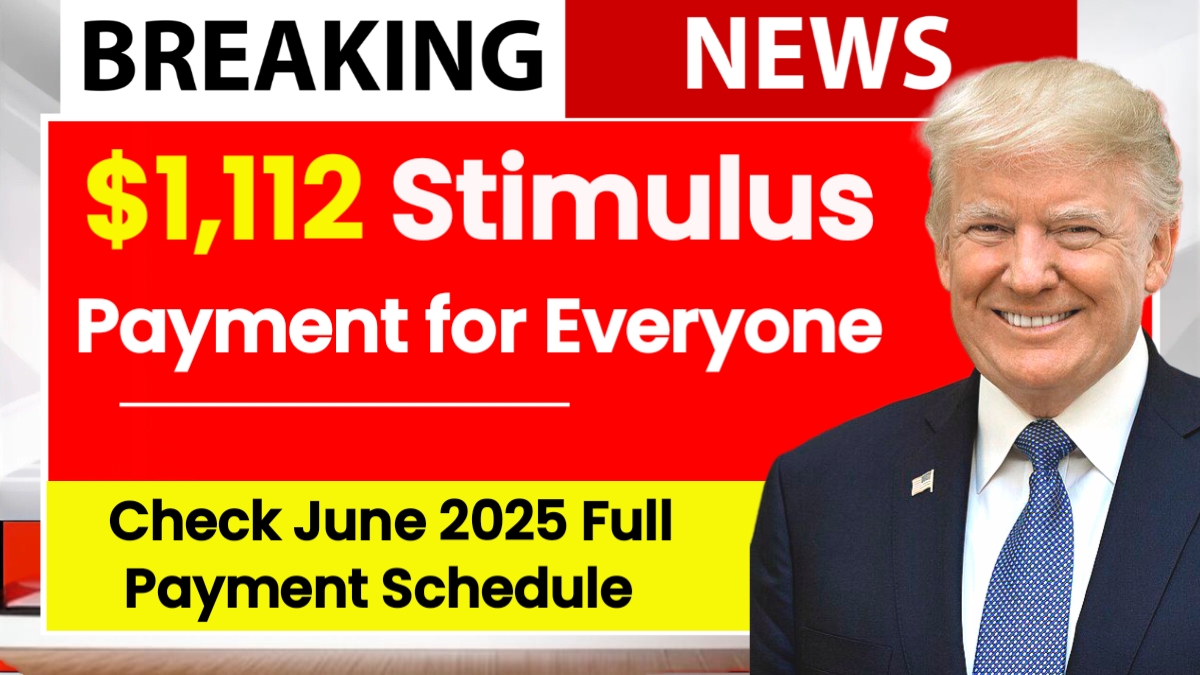 $1,112 Stimulus Payment for Everyone