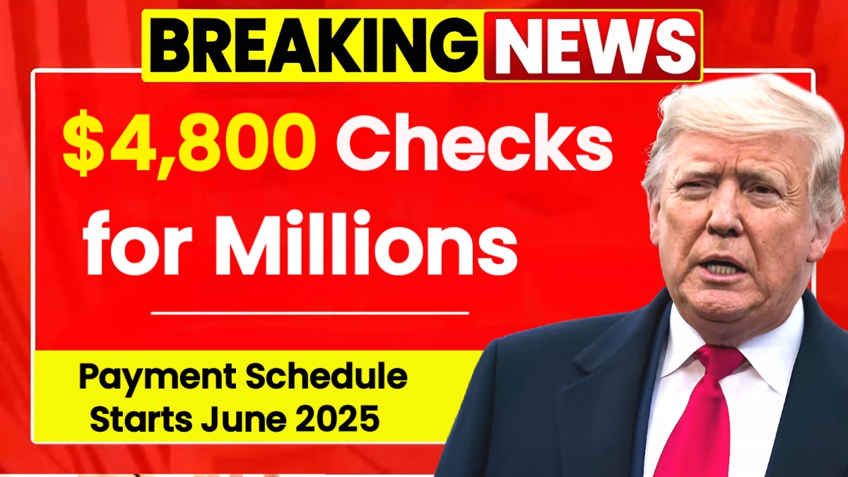 $4,800 Checks for Millions