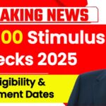 $1600 Stimulus Checks 2025
