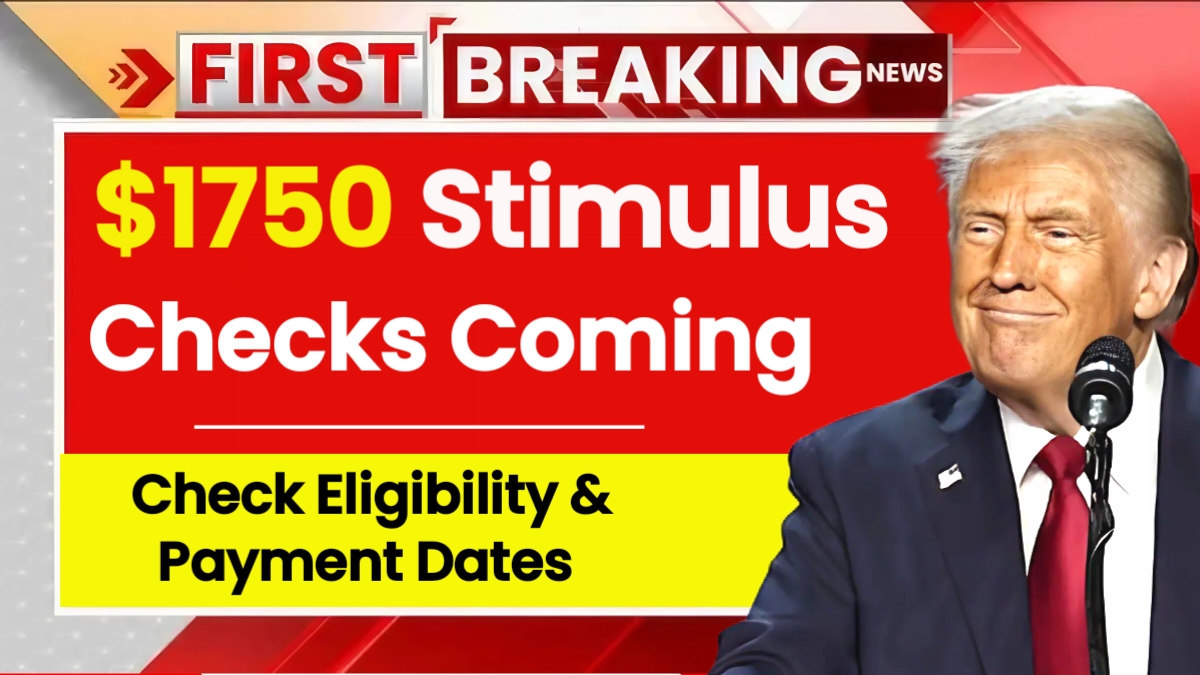 $1750 Stimulus Checks Coming