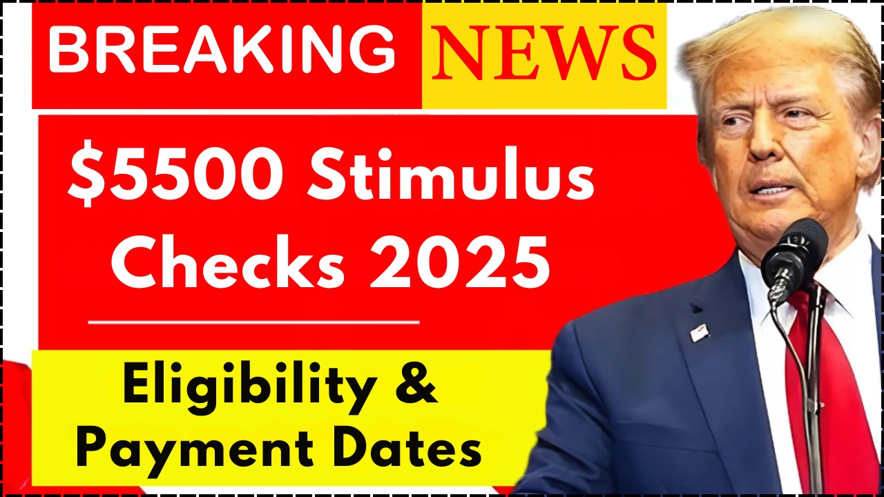 $5,500 Stimulus Checks in June 2025