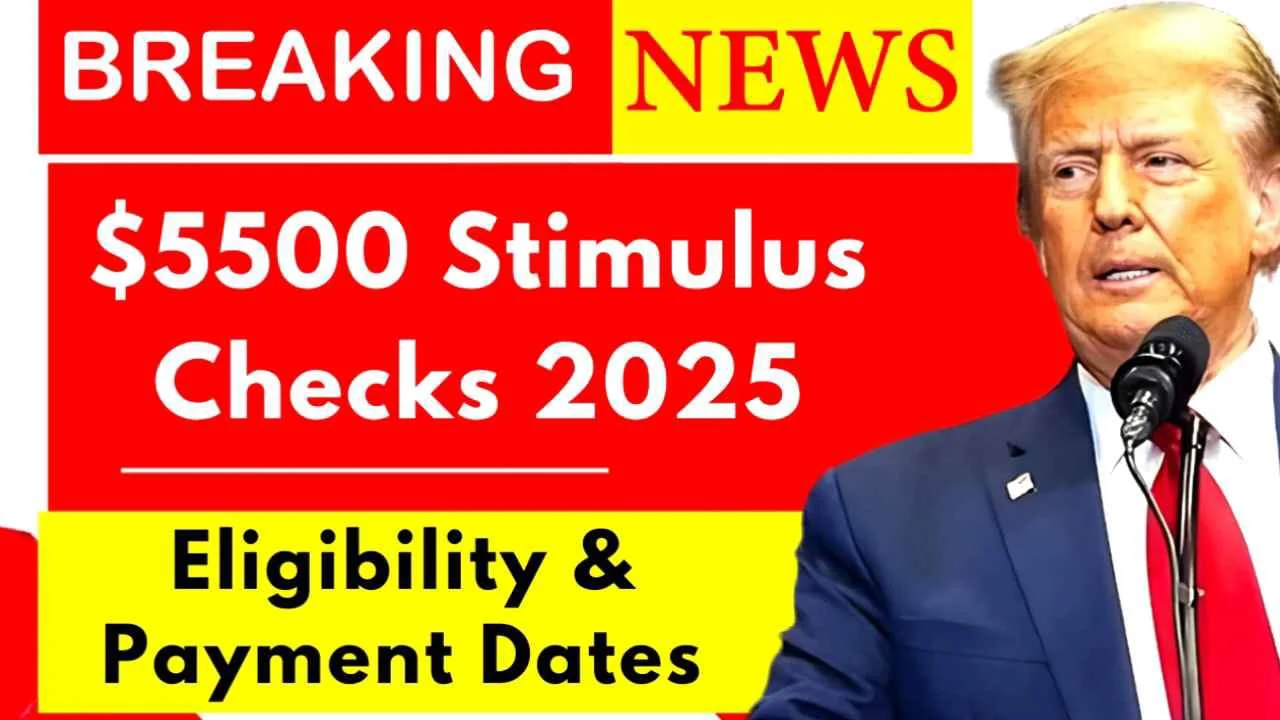 $5,500 Stimulus Checks in June 2025